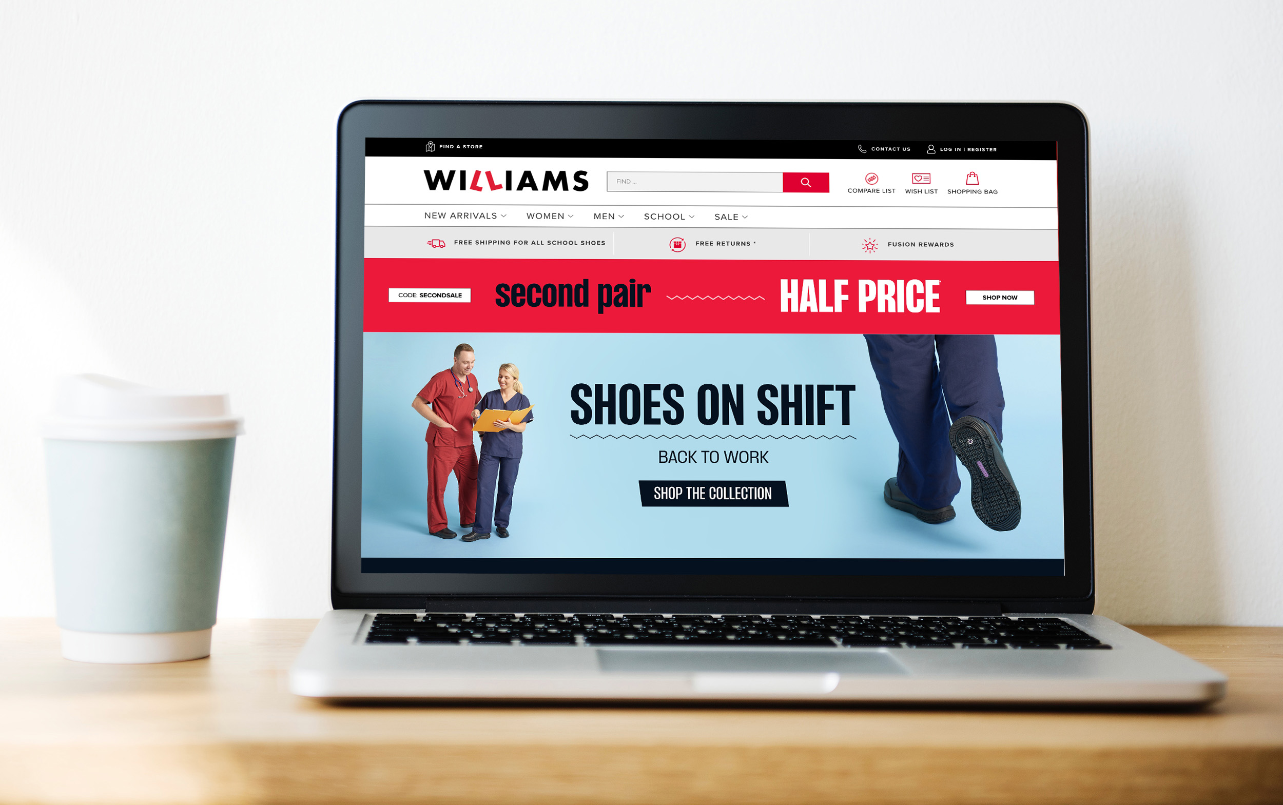 Williams Homepage Redesign
